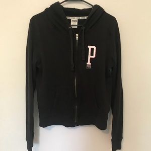 VS Pink zip up hoodie